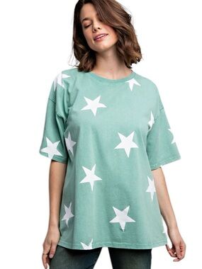 815:  EASEL NWT TOP APPLE GREEN (H14)